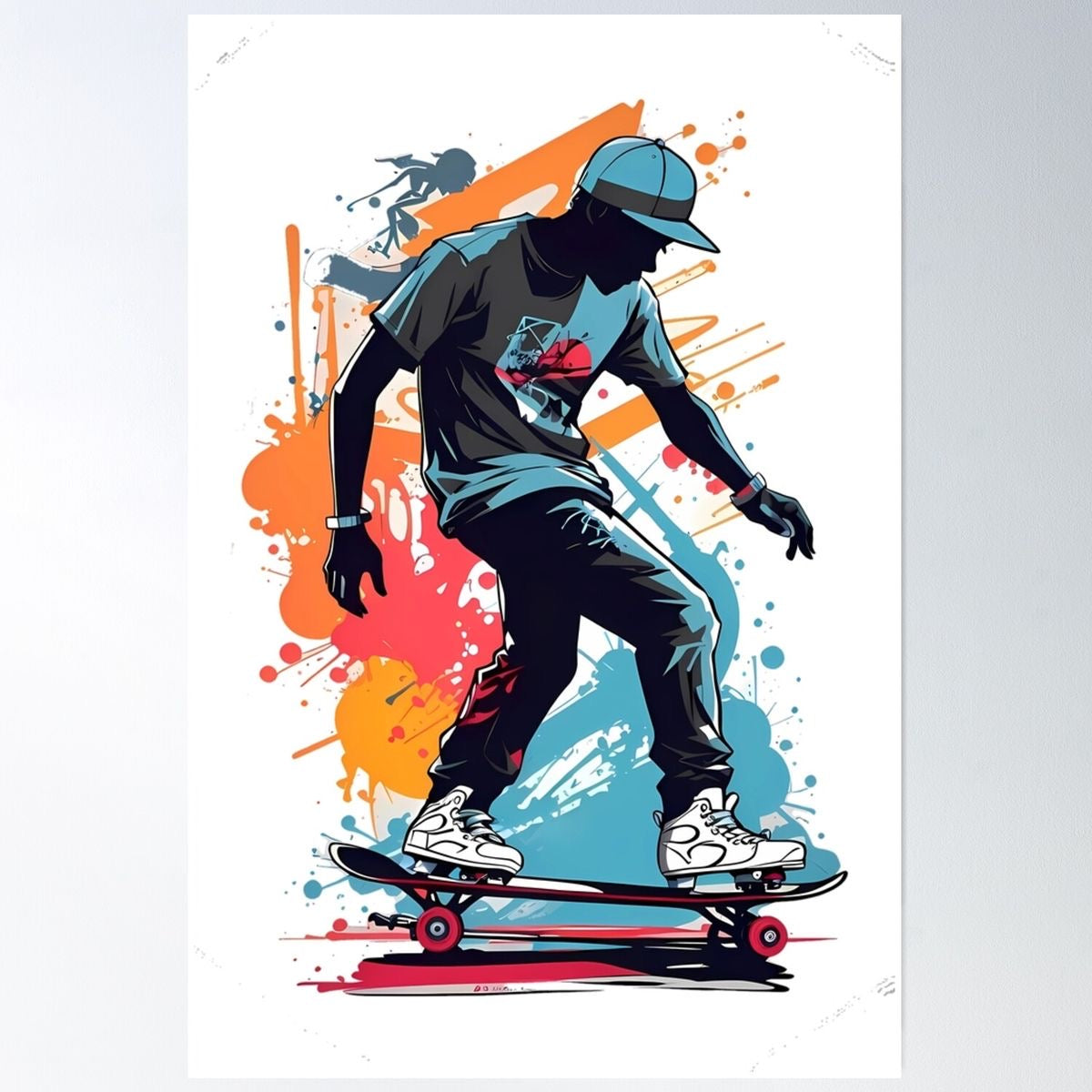 Panting with frame